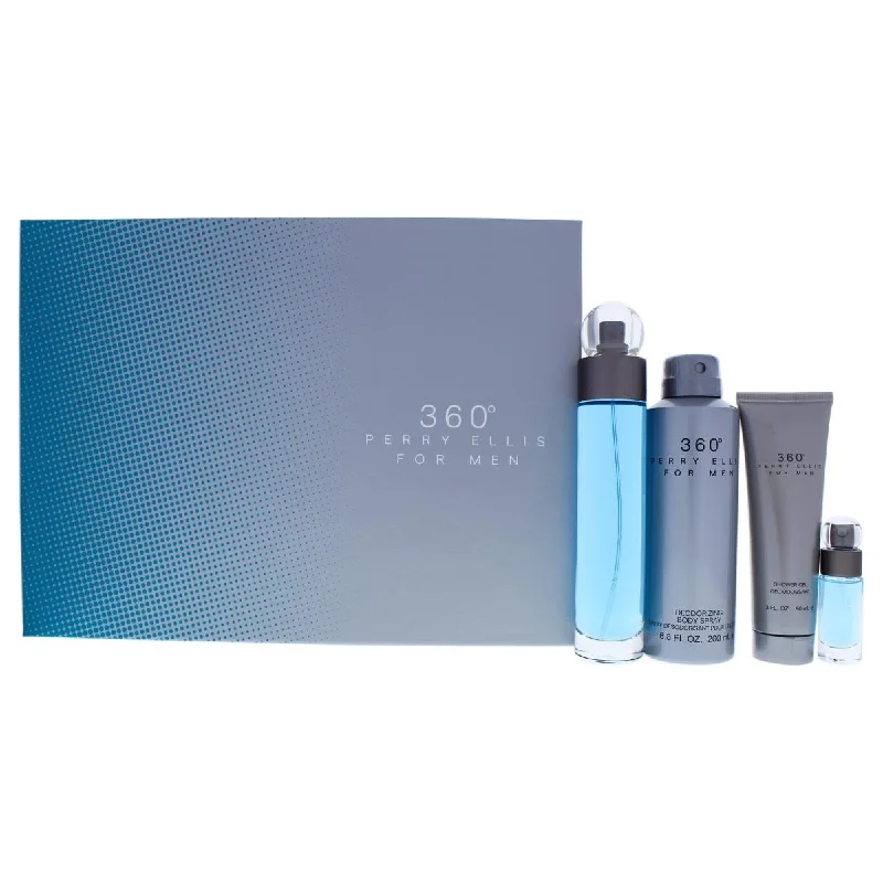 Perry Ellis  4 Piece 360 Gift Set for Men