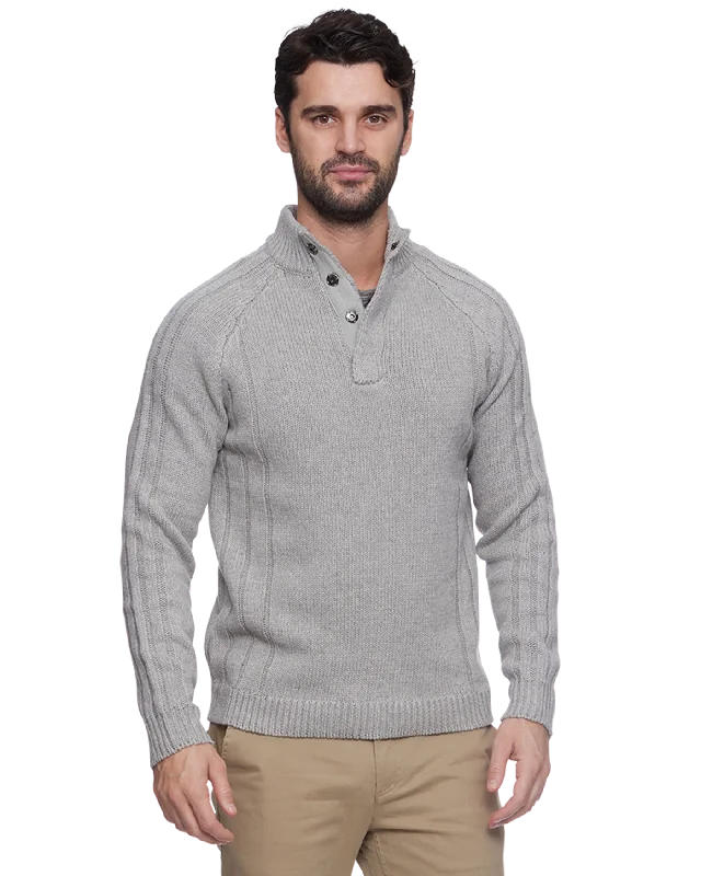 PLAINVIEW MOCK NECK SWEATER