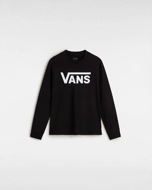 Vans Boys Vans Classic Long Sleeve T-Shirt (8-14 years) - Black