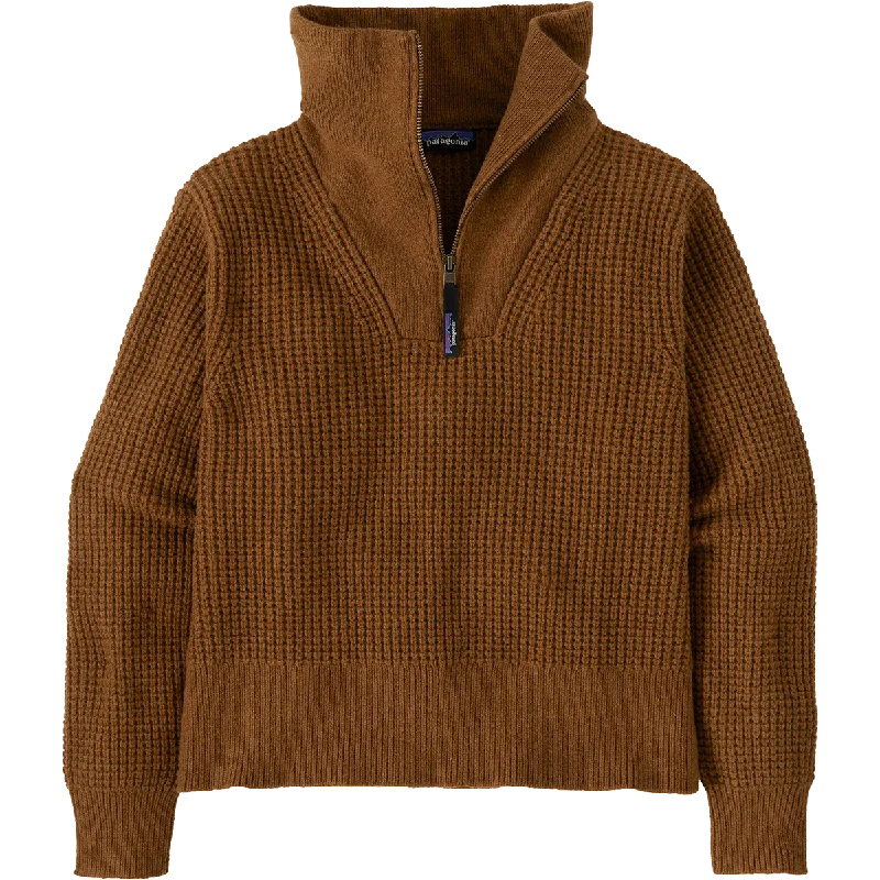 Women's Recycled Wool 1/4 Zip