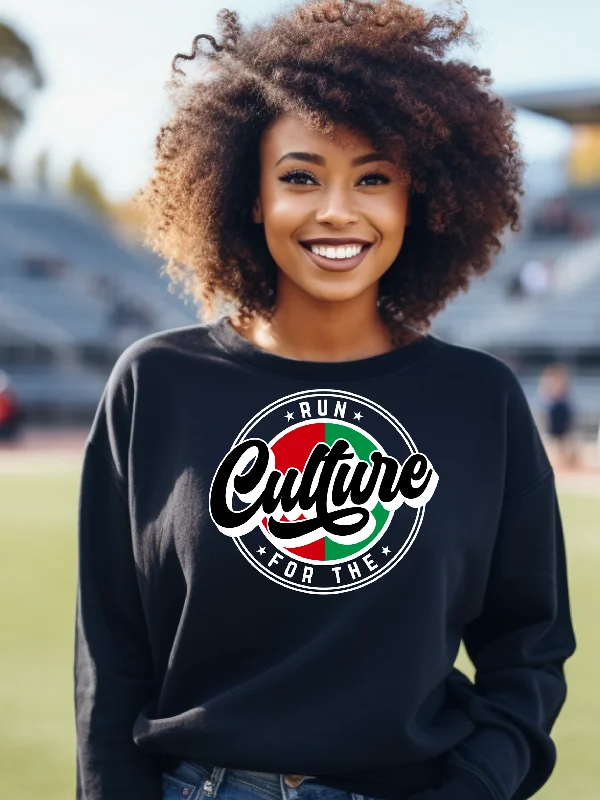 Run For The Culture Crewneck Sweatshirt