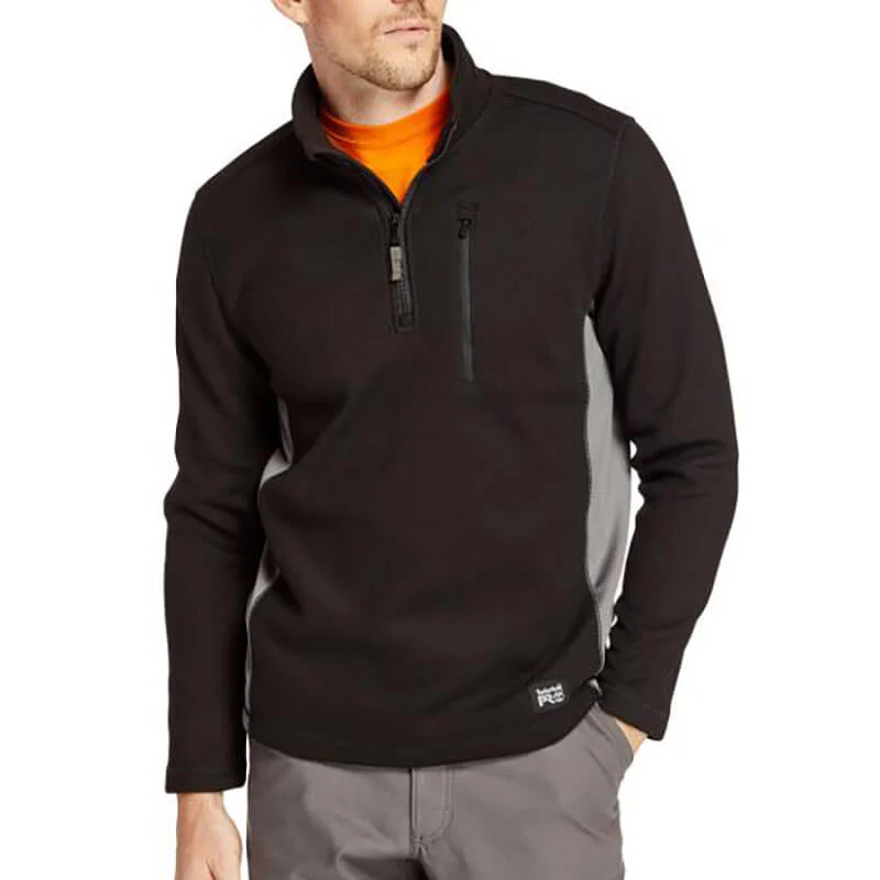 TB0A1HGK - Timberland Pro Men's  Studwall 1/4-Zip Textured Fleece