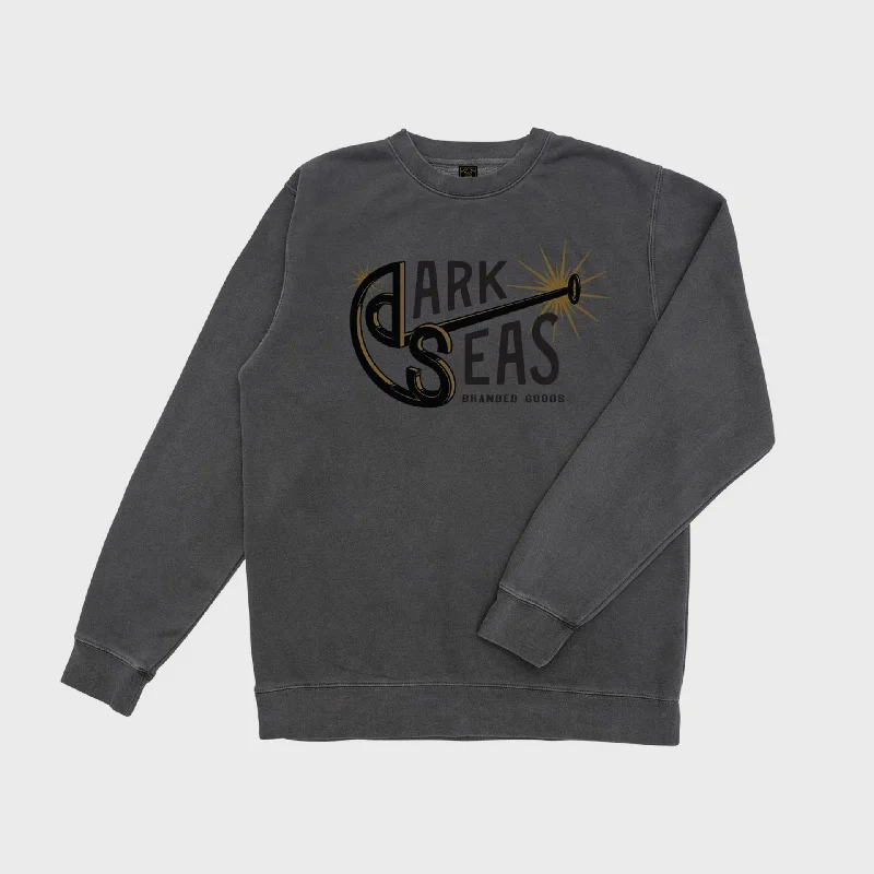 Dark Seas Mens Branding Iron Fleece - Black