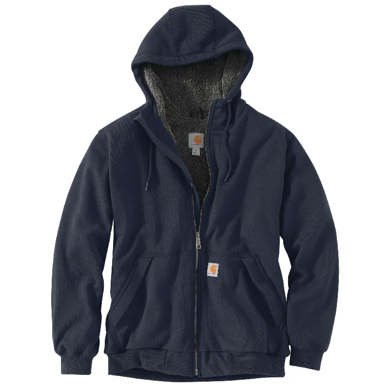 103308 - Carhartt Men's Rain Defender Relaxed Fit Midweight Lined Front-Zip Sweatshirt