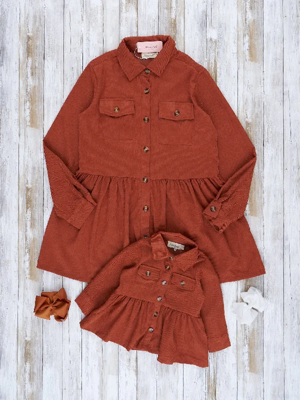 Mom & Me Button Front Tunic