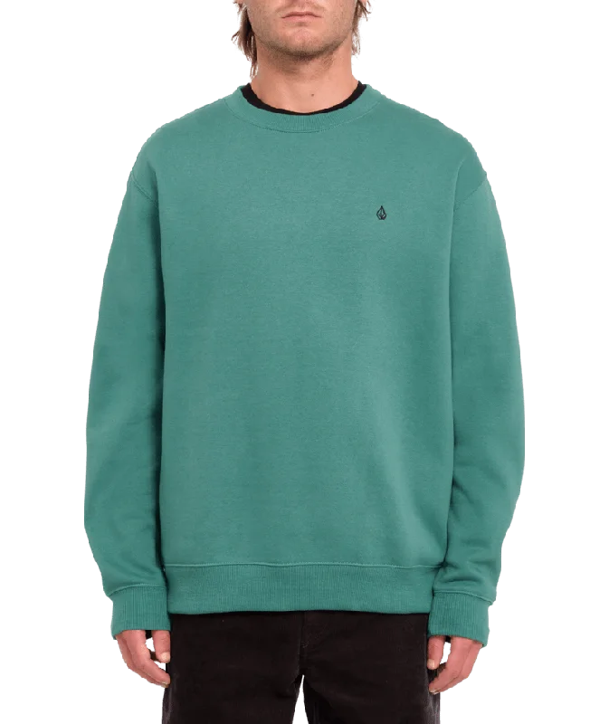 Single Stone Crew Sweatshirt in Sea Green