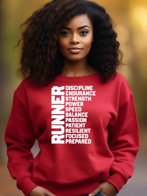 I Am Runner Crewneck Sweatshirt