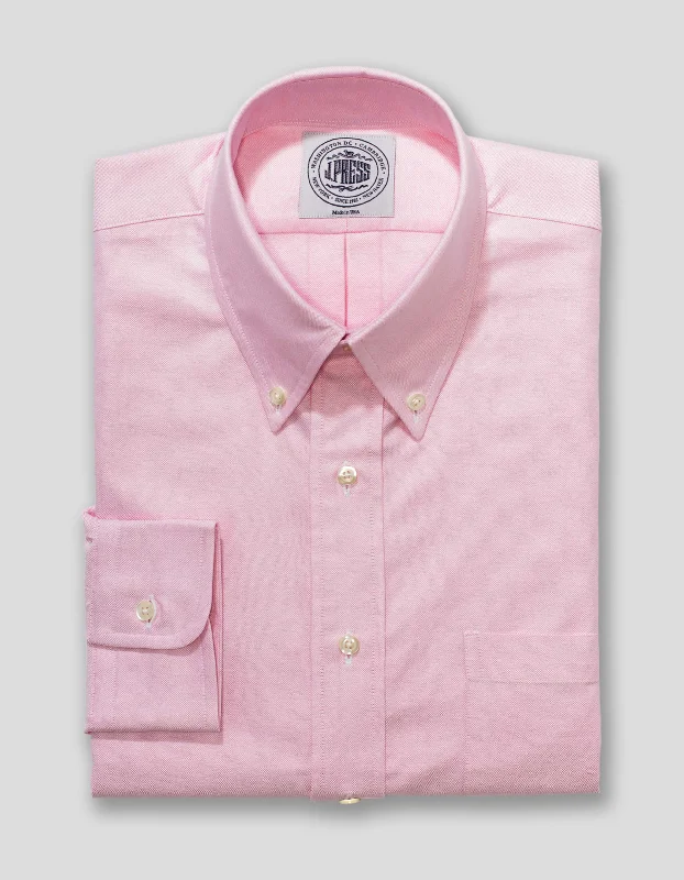 PINK OXFORD DRESS SHIRT