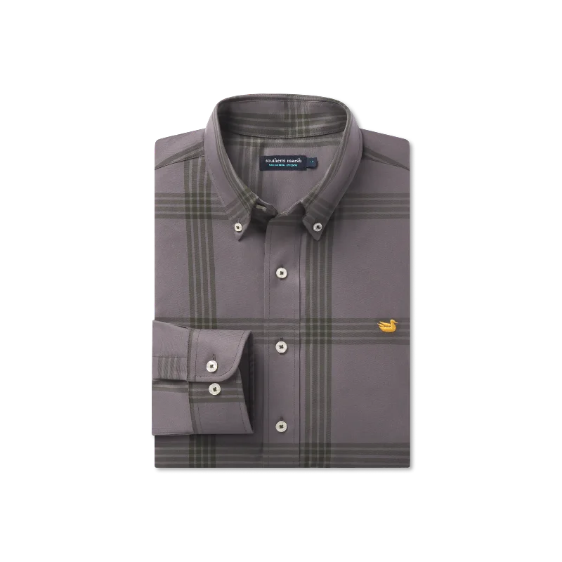 Trussville Windowpane Dress Shirt