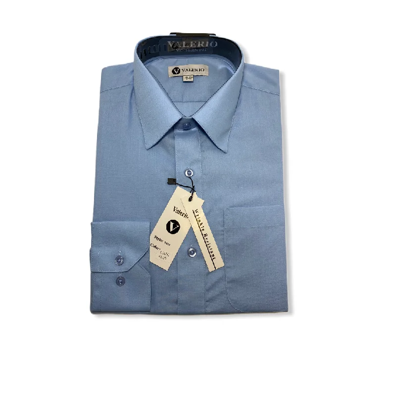 Valerio Lt. Blue Dress Shirt (NEW)