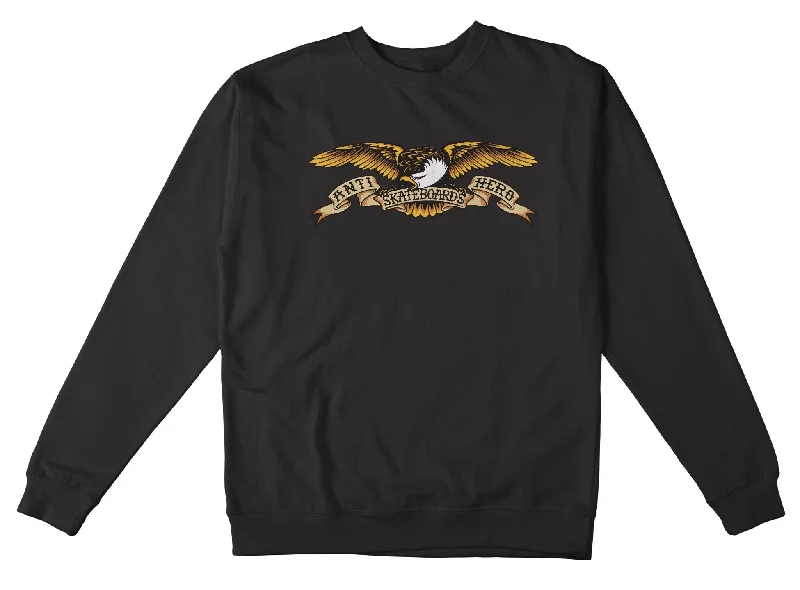 Antihero Eagle Crewneck Black Pigment