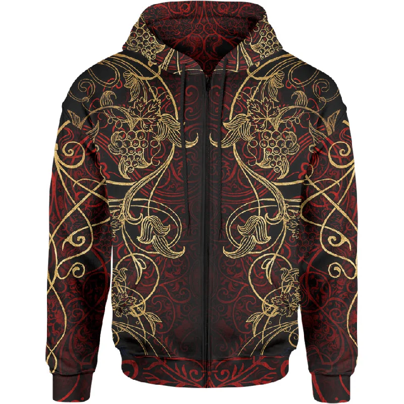 Dionysus Zip Hoodie - Gold Edition