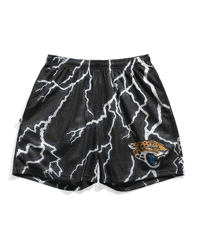 Jacksonville Jaguars Lightning Retro Shorts