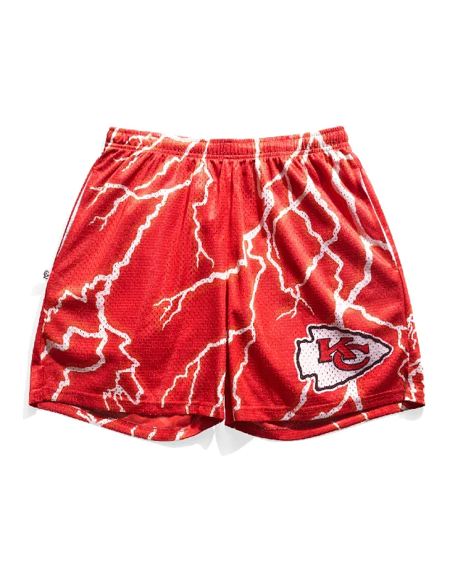 Kansas City Chiefs Lightning Retro Shorts