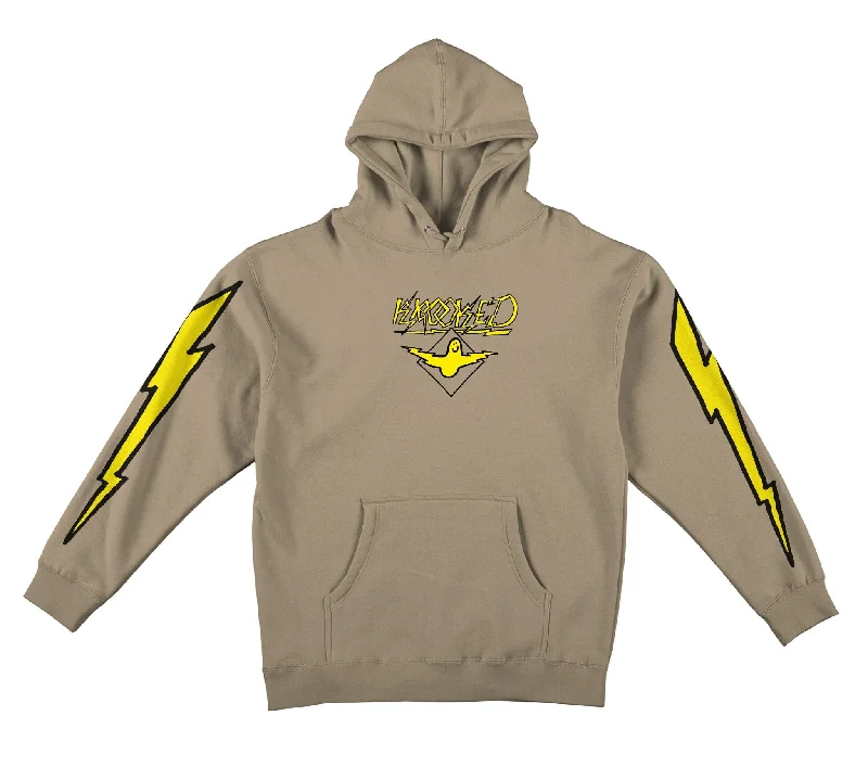 Krooked Bird Lightning Hoodie Sandstone