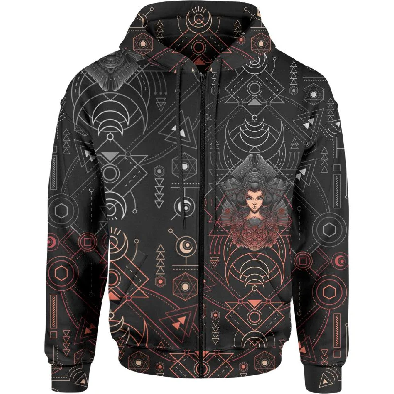 Neo Geisha Zip Hoodie