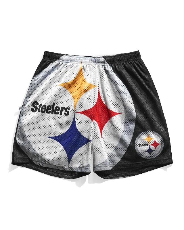 Pittsburgh Steelers Big Logo Retro Shorts