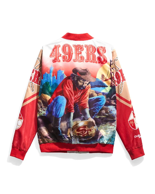 San Francisco 49ers Gold Digger OG Fanimation Satin Jacket