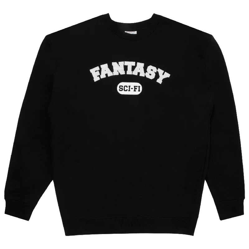 Sci-Fi Fantasy Sci-Fi U Crewneck Sweatshirt Black