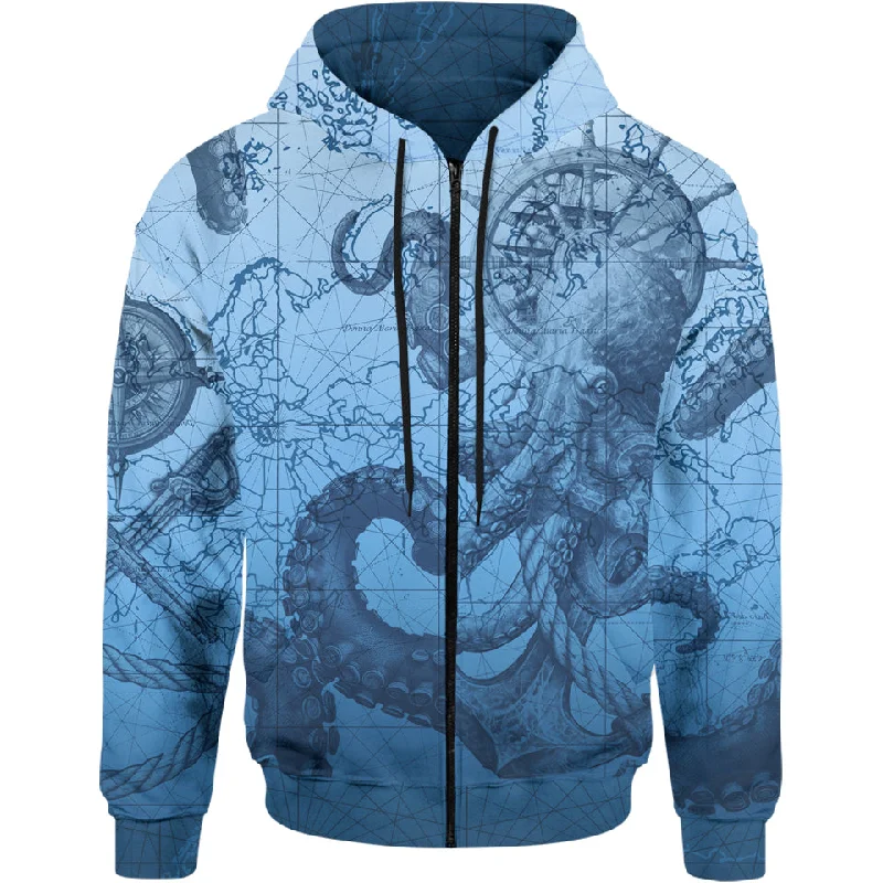 Sea Beast Zip Hoodie