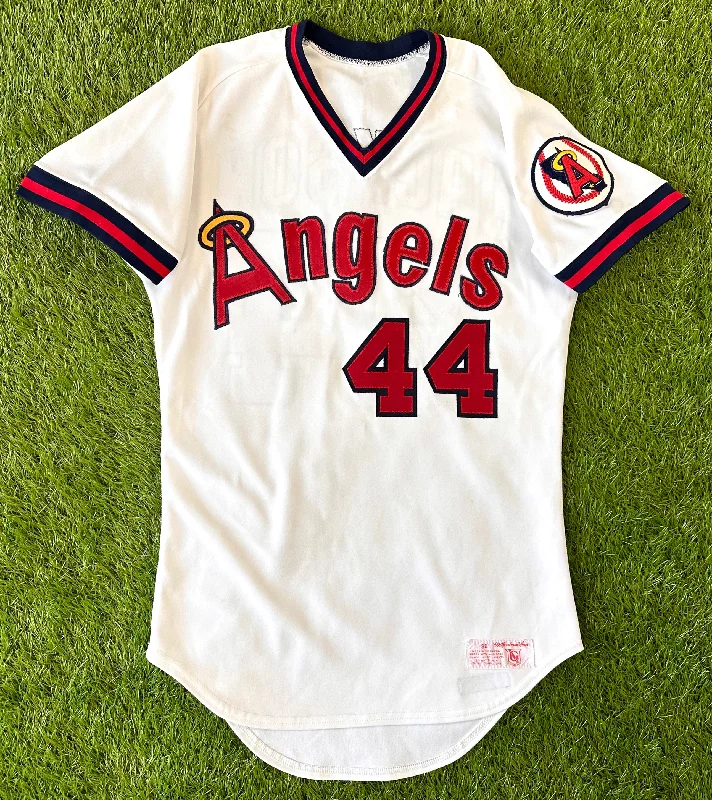 California Angels Reggie Jackson 1986 MLB Baseball Jersey (38/Medium)