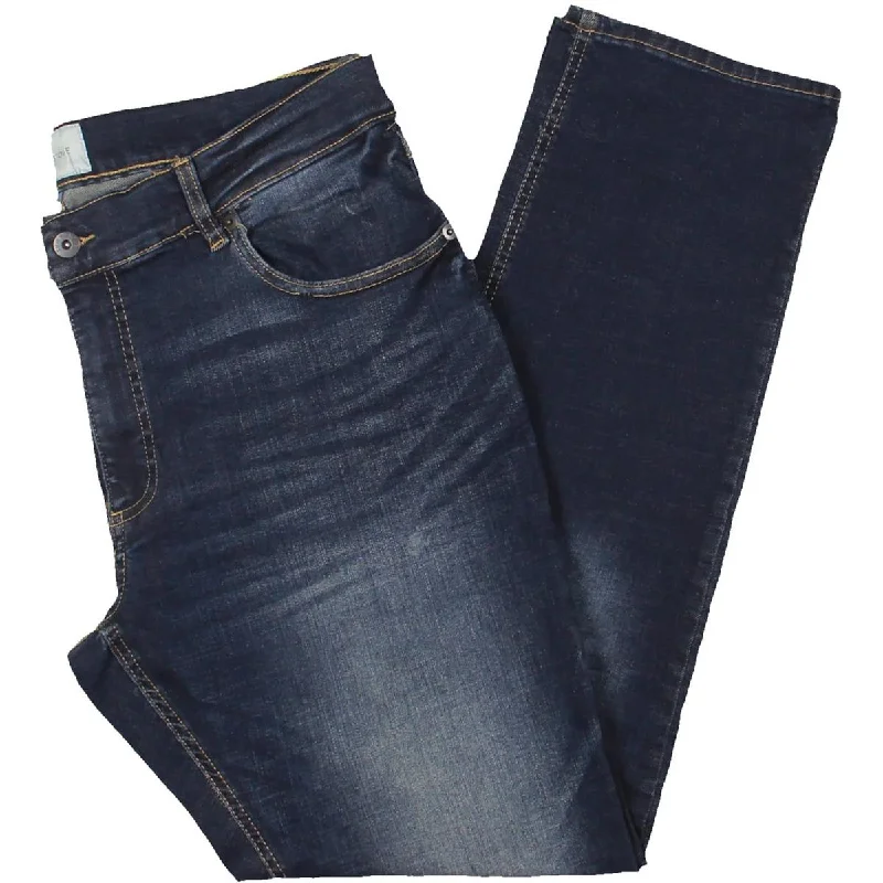 Sun + Stone Mens Denim Straight Leg Jeans