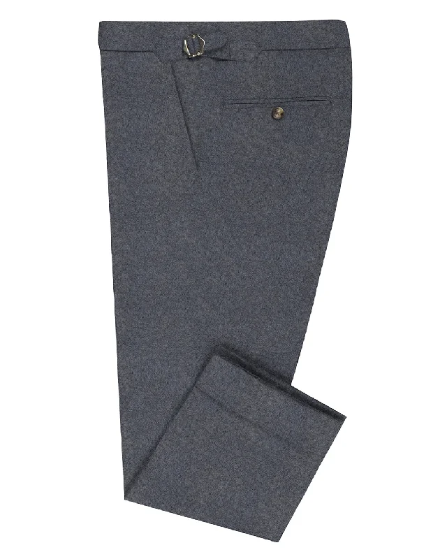 Drago 5% Cashmere 95% wool: Dark Grey Flannel