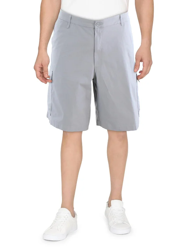 Big & Tall Mens Tech Pocket Cotton Cargo Shorts