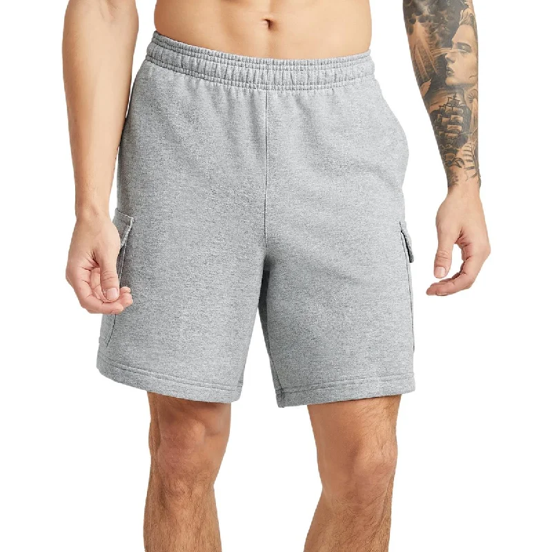 Champion Mens Heathered Cotton Cargo Shorts