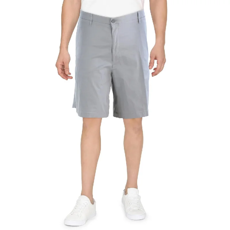 Dockers Mens Big & Tall Hidden Pockets Midi Casual Shorts